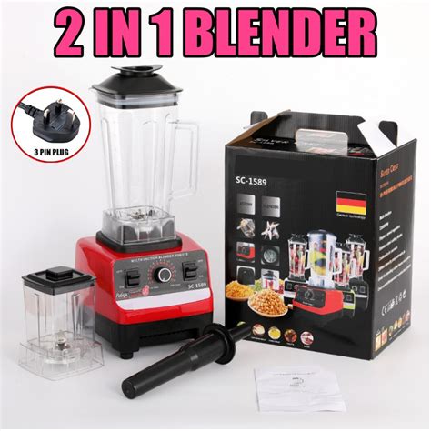 Styrofoam Package 3L 4500W Heavy Duty Blender Pengisar Tugas Berat