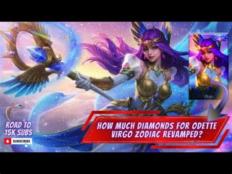 How Much Diamonds For Odette Revamped Zodiac Skin Virgo In Revamped