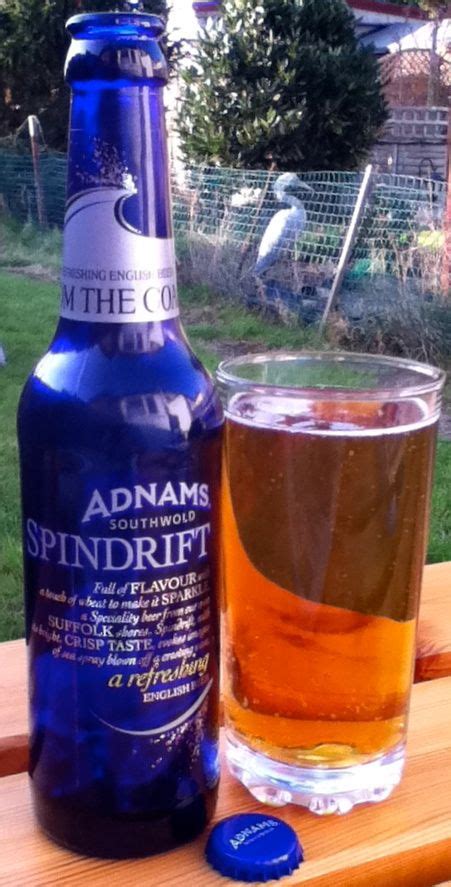 Blonde Bitter Beer In Blue Bottle Adnams Spindrift 5 Malcolmzammit