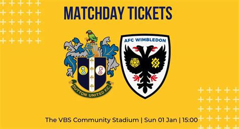 Afc Wimbledon Ticket Update