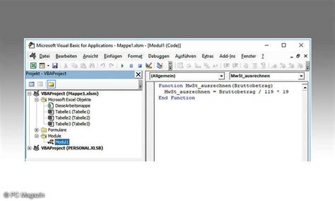 Eigene Excel Funktionen Erstellen Unsere Anleitung Zeigt Wie Es Geht