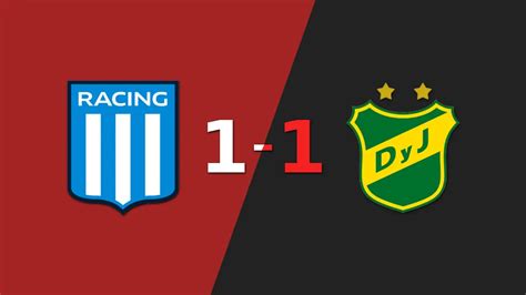 Liga Argentina Racing Club Y Defensa Y Justicia Se Reparten Los Puntos