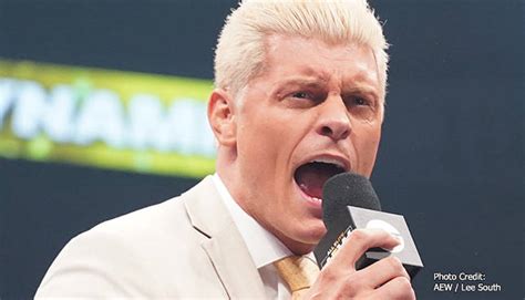 Cody Rhodes on Using More WCW PPV Names in AEW, Who AEW's Most ...