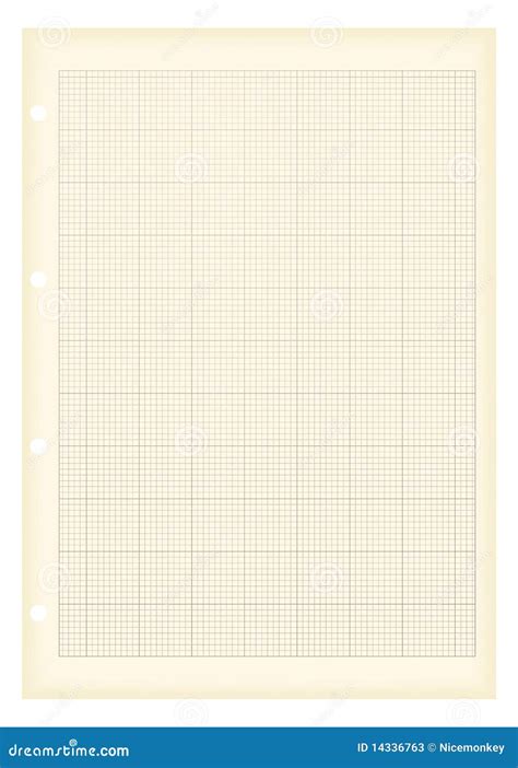 Grunge A4 Graph Paper Stock Vector Illustration Of Graphing 14336763