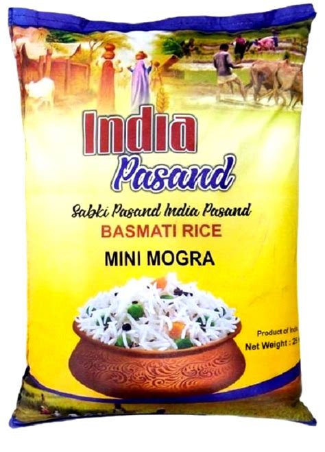 India Pasand Mini Mogra Basmati Rice Non Woven Bag At Rs 32 00 Kg In Delhi