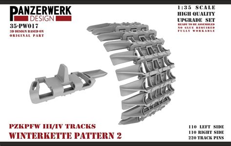 Panzerwerk Design 3D Printed Tracks Armorama Armorama KitMaker