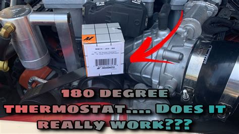 2019 Dodge Charger Hellcat 180 Degree Thermostat Install YouTube