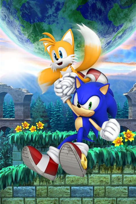 Sonic and Tails, the best of friends. | Sonic the hedgehog, Hedgehog, Sonic