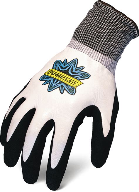 Ironclad Knit Glove L 9 Palm Double Dipped Nitrile Palm