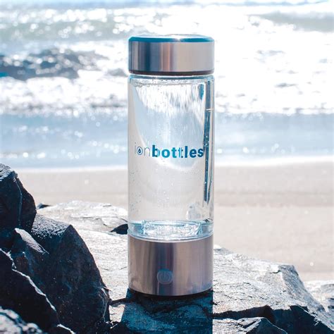 ionBottles Botella de generador de agua de hidrógeno de vidrio