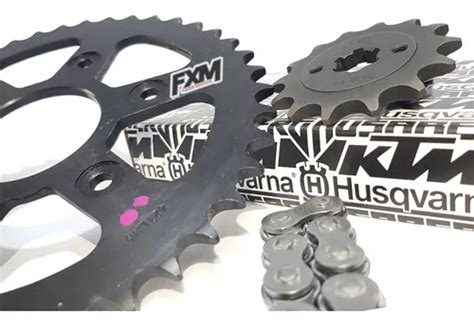 Kit Arrastre Duke 200 Ng Rc 200 Sprocket O Ring Ktm Original Cuotas