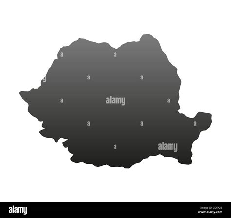 map of romania Stock Photo - Alamy