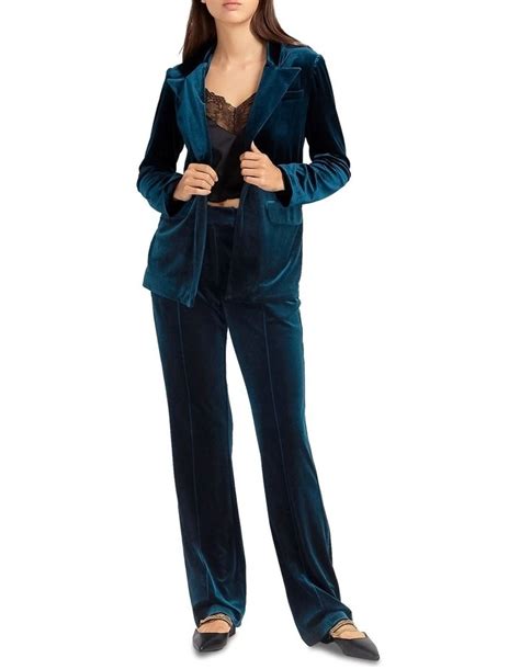 Aggregate 81 Velvet Trouser Suit Womens Latest In Cdgdbentre