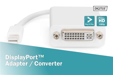 DIGITUS By ASSMANN Shop DisplayPort Adapter Converter