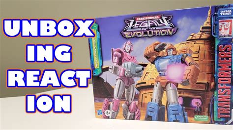 Unboxing And Reaction Transformers Legacy Evolution War Dawn Pack