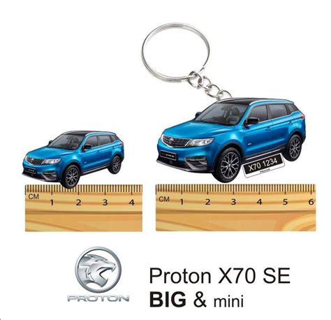 Proton X70 Se Limited Magnet Keychain 2d Lazada