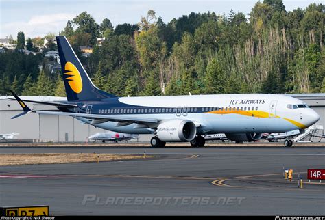 N Rl Jet Airways Boeing Max Photo By Nick Sheeder Id