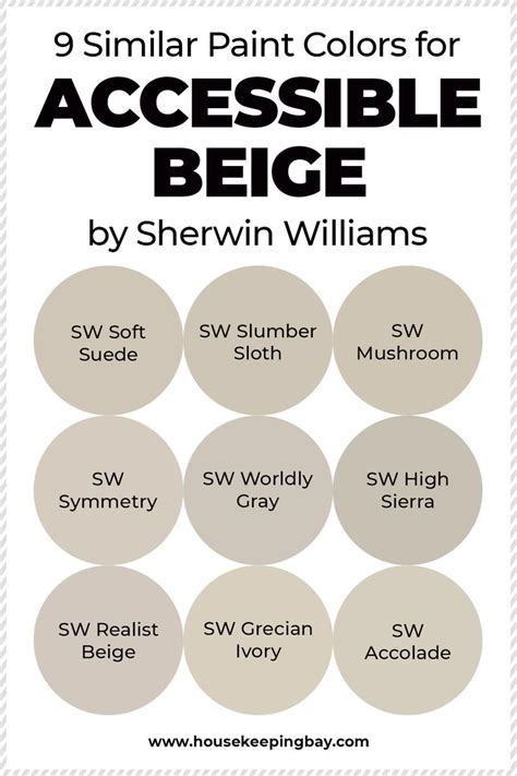 Accessible Beige Sw By Sherwin Williams Beige Paint Colors