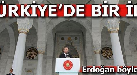 Erdoğan Ankara da cami açılışında konuştu Güncel Haberler Milliyet