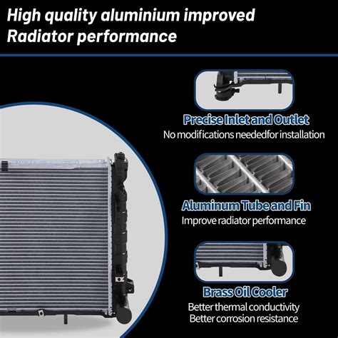 Radiator For Chrysler Town Country Dodge Caravan W V Ebay