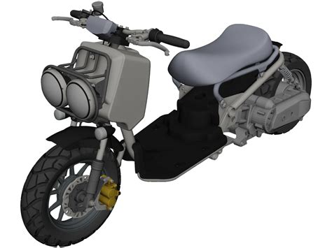 Honda Ruckus CAD Model (2023) - 3DCADBrowser