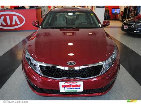 2011 Spicy Red Kia Optima Lx 43880397 Photo 10 Car