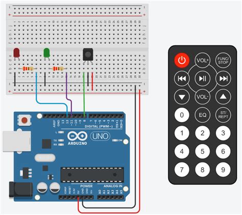 Virtual Online Arduino Simulator And IR Remote IR Receiver 55 OFF