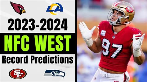 2023 Nfl Record Predictions Nfc West Youtube