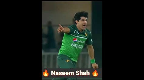 Naseem Shah Cracking Yorker Against Nz Shorts Youtube