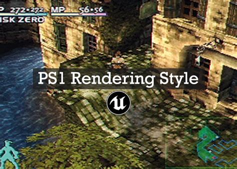 How To Create A Ps1 Rendering Style Shader In Ue4 Gamedevworks