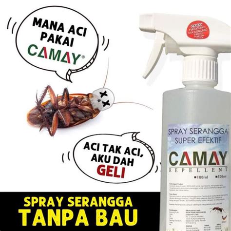 CAMAY REPELLENT SPRAY SERANGGA ORGANIK KUTU SEMUT ANAI ANAI PEPIJAT