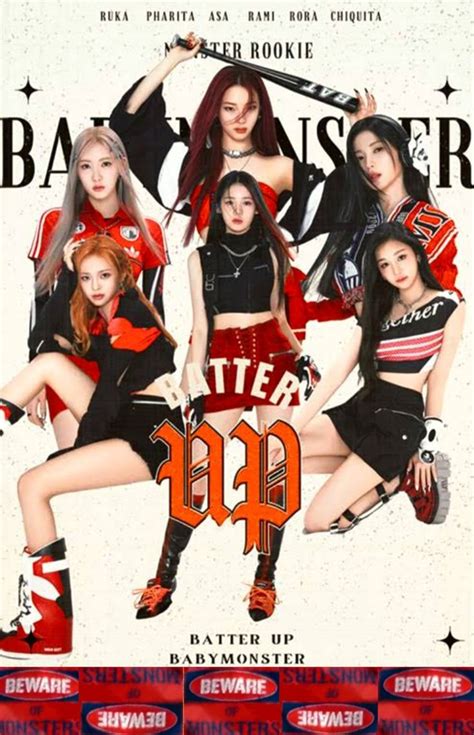 BABYMONSTER Batter Up 2023 Debut BatterUp Kpop YG Baby Monster Ahyeon