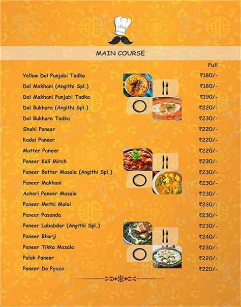 Menu At Punjabi Angithi By Vegorama Group Gurugram