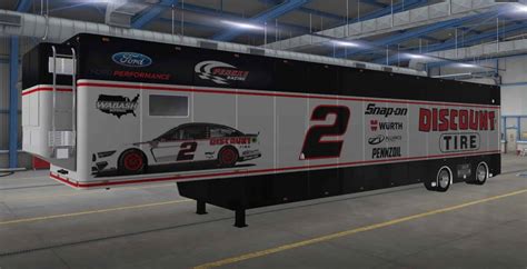 NASCAR Featherlite Trailer Skins V1 3 1 42 Mod ATS Mod American