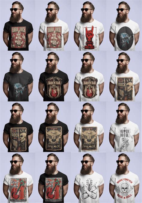 ESTAMPAS ROCK CAMISAS Ana Melim Studio Art