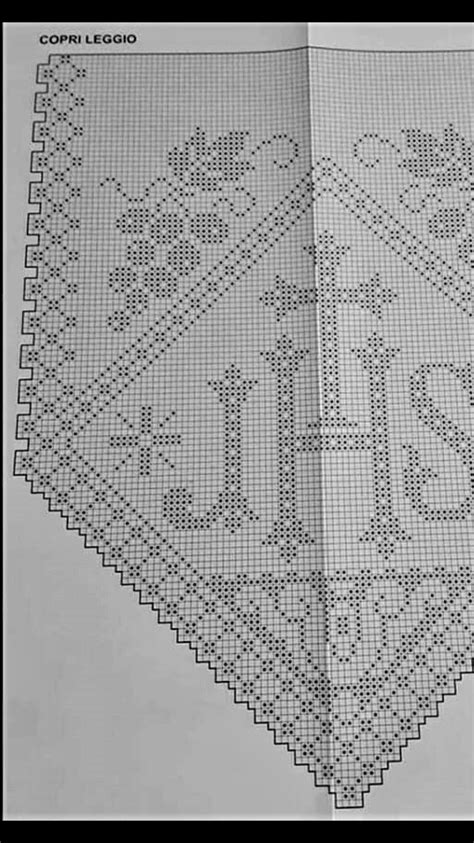 Pin By Marisa Marisa On Schemi Religiosi Filet Crochet Crochet