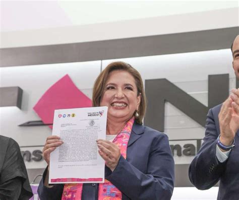 X Chitl G Lvez Se Registra Como Candidata Presidencial Ante El Ine