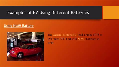 Electric Vehicle Batteries Ppt