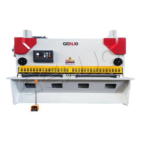 CNC Steel Cutting Machine Hydraulic Steel Plate Guillotine Shearing