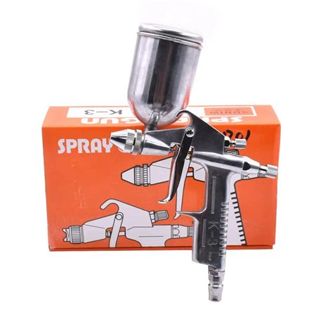 125ml Spray Gun 05 Mm Nozzle Aluminum Alloy Sprayer Air Brush Paint