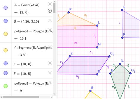 CreaciÓn De Figuras GeomÉtricas Geogebra