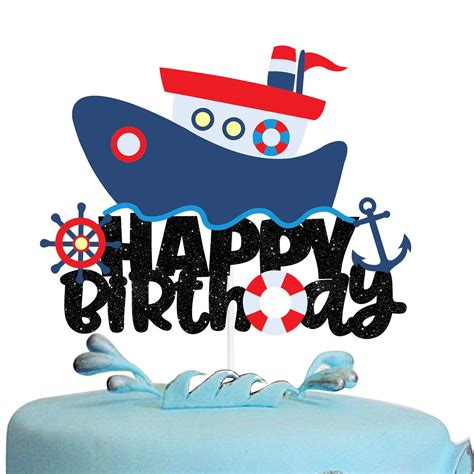 Nautical Cake Topper Baby S B08V5LD7SB Encarguelo