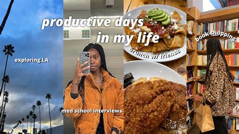 Weekly Vlog ☀️ Productive Couple Of Days In My Life Studying Brunch