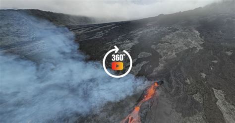 Eruption Du Piton De La Fournaise Visite Virtuelle Klapty