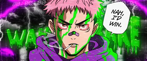 Yuji Itadori Fan Art Jujutsu Kaisen 5k Wallpaper