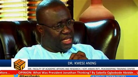 Kwesi Aning On Ghana Police Recruitment Scam Youtube