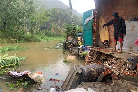 Guaruj Registra Maior Volume De Chuva Nos Ltimos Anos E Tem