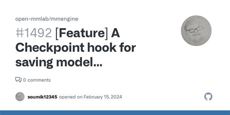 Feature A Checkpoint Hook For Saving Model Checkpoints As Weights