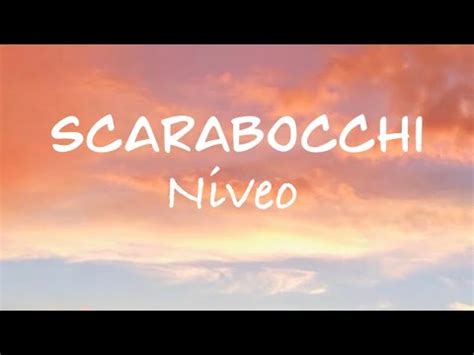 Niveo SCARABOCCHI Testo Lyrics Audio Completo G A I A YouTube