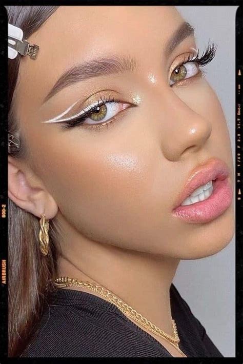 Pin By Josselin Martinez On Makeup Ojos 2023 White Eyeliner Makeup